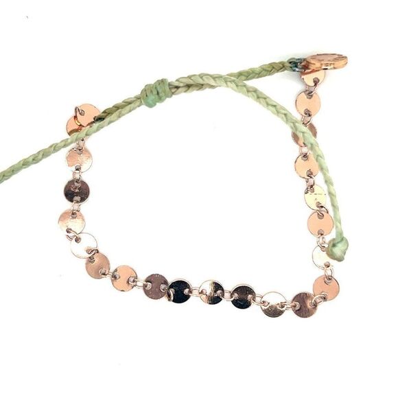 Pura Vida Rose Discs Bracelet - Picture 1 of 4